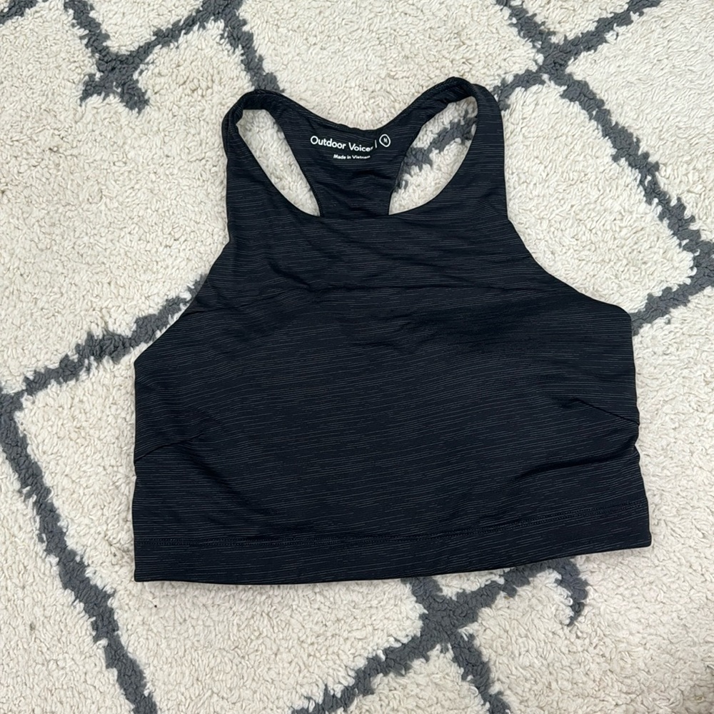Outdoor voices long sports bra